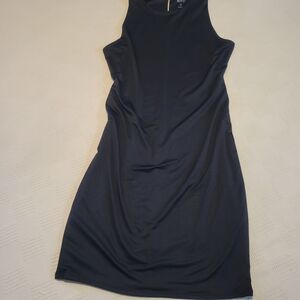 NYC Midnight Black Midi Dress